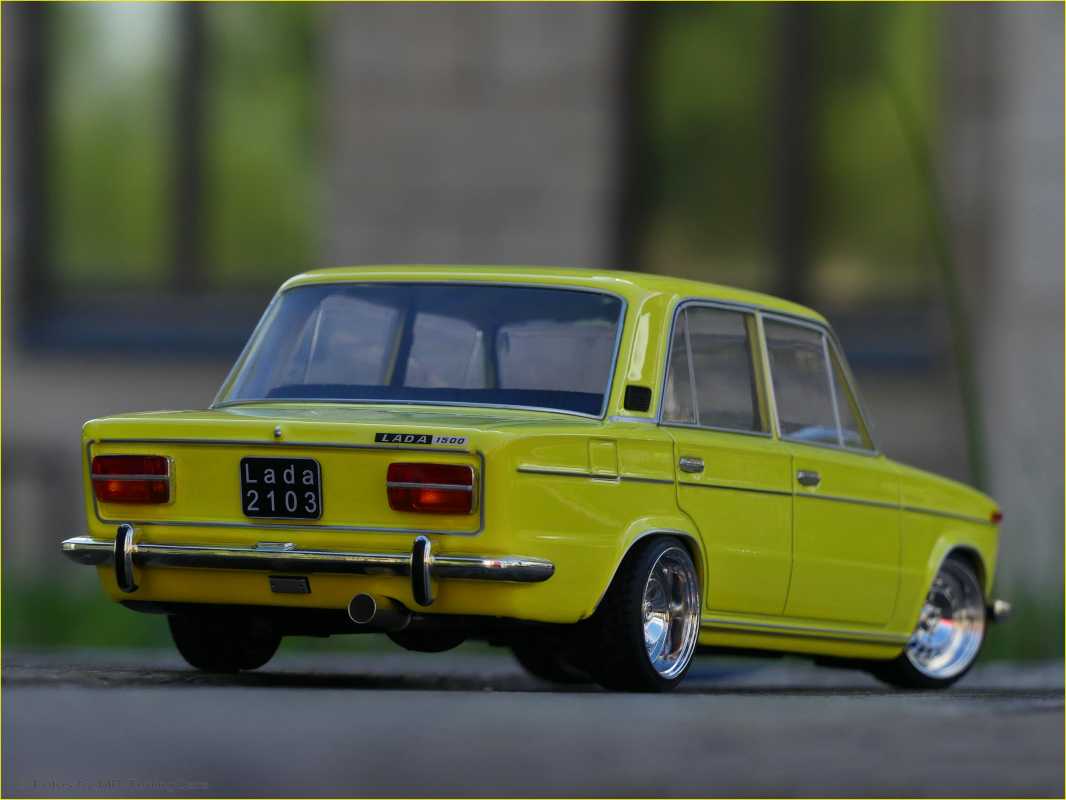 1:18 Lada 2103 DDR / Ost Car Gelb Edition inkl. OVP